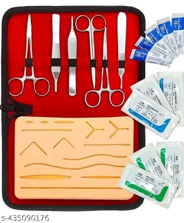 Tavalar: Suture practice kit Tikiş praktika dəsti