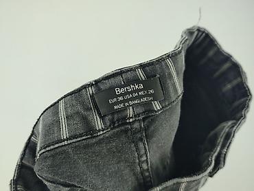 topy stradivarius: Bershka, Jeansy damskie, rozmiar S — 4