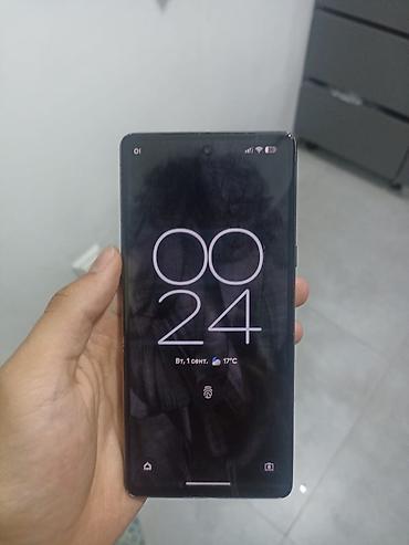 lg g7: Google Pixel 7, Б/у, 128 ГБ, цвет - Черный, 1 SIM, eSIM — 2