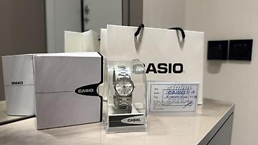 qol saati barter: Casio saat satılır.yenidir.işlənməyib.hədiyyə alınmışdı — 2