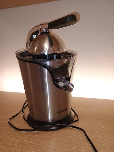 polovni aparati: Gorenje električni cediljka za citruse (inox) model: CJ100HE, snaga — 3