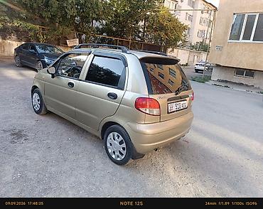 юмз куном: Daewoo Matiz: 2005 г., 0.8 л, Механика, Бензин, Хэтчбэк — 2
