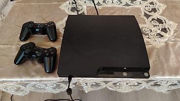playstatio 3: Ps3 Slim 500 yaddaş.Praşivka 70ə yaxın. oyun.Donmur qızmır. İki — 1