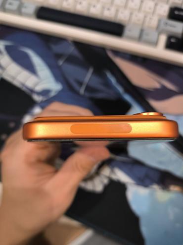 iphone se 2: IPhone 17 Pro Max, Б/у, 256 ГБ, Оранжевый, Кабель, 96 % — 6