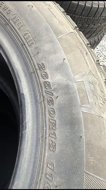 volk racing: Шины 265 / 60 / R 18, Зима, Б/у, Комплект, Внедорожные (АТ/МТ) — 2