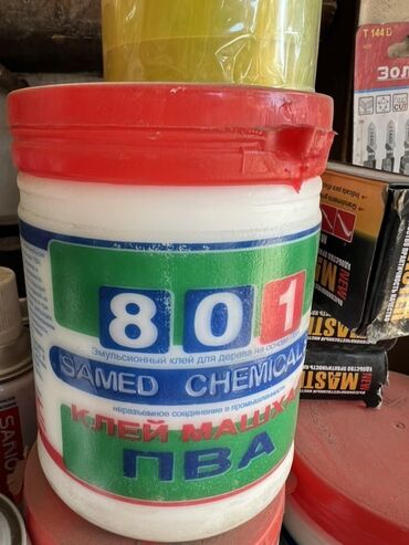 клей полимерный: Эмульсионный клей для дерева Samed Chemical 801 в банке. Предназначен