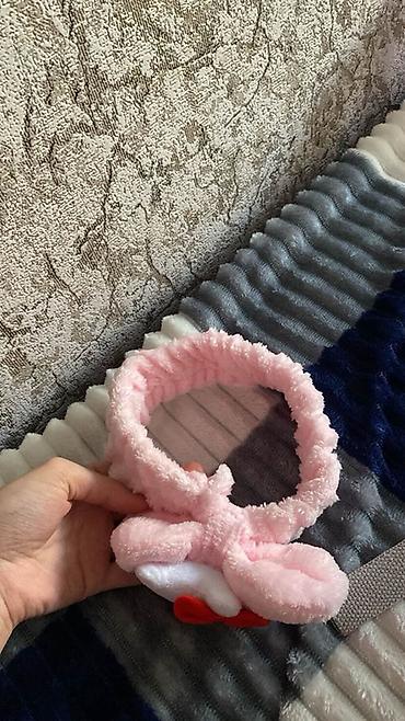 sac ucun yağlar: Məhsul: Yumşaq tük kimi parça ilə hazırlanmış elastik saç lenti/baş — 2