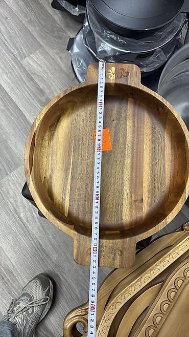 Подносы: Ручные деревянные подносы/менажницы для сервировки, дерево для — 17