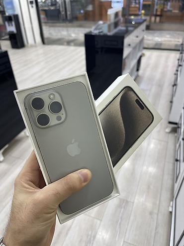 iphine 8 plus: IPhone 15 Pro Max, 256 GB, Natural Titanium, Face ID — 1