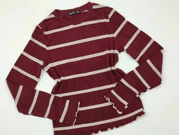 czerwona damskie bluzki: Блуза жіноча, Bershka, L, стан - Хороший