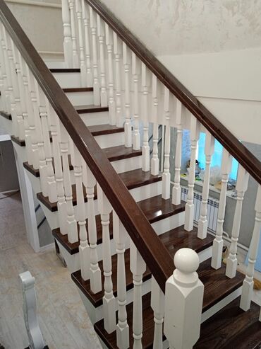 Деревянные лестницы: Лестницанын баардык турун жасайбыз арзан жана сапаттуу сапатына — 12