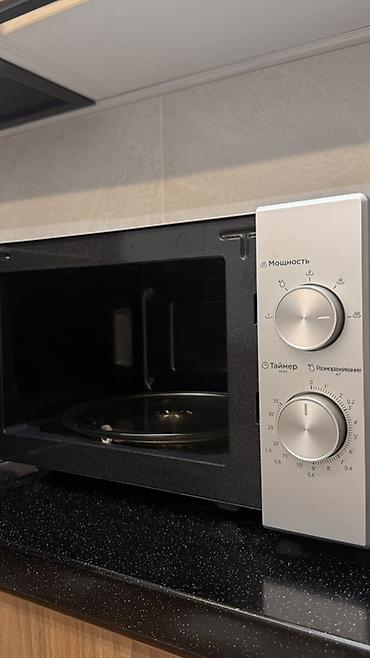 4 x: Микроволновая печь Midea, серебристый корпус Новый‼️ Пользовались — 2