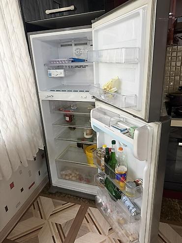 ucuz xaldenik: İşlənmiş 2 qapılı LG Soyuducu Satılır, rəng - Gümüşü — 1