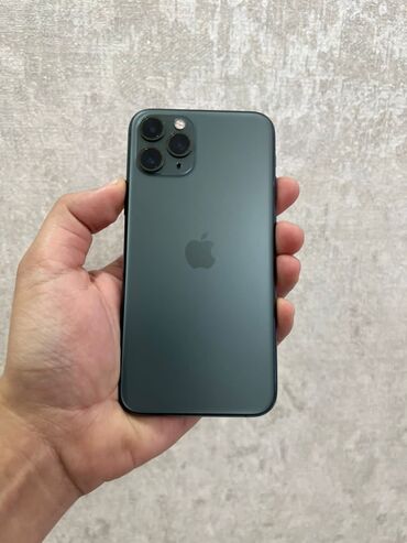 айфон бушный: IPhone 11 Pro | 64 ГБ Зеленый | Защитное стекло, Чехол, Кабель | NFC