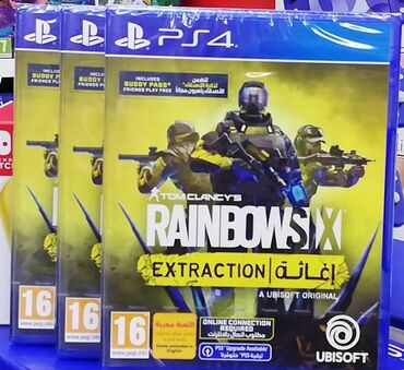 oyun diskləri: Ps4 rainbowsix extraction