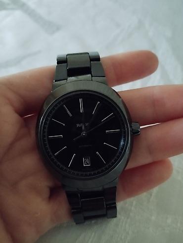 rado saat: RADO kişi qol saatı – klassik minimalist dizayn - Rəng: tam qara — 4