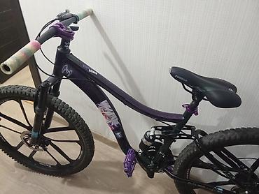 velesobet: Dağ velosipedi – tam amortizasiya, 26”problemi yoxdur ama tormuzu — 2