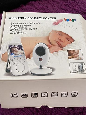 baby manitor: Wireless Video Baby Monitor VB605 Xüsusiyyətlər: - 2.4" yüksək — 2
