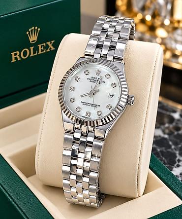 qol tatosu: Yeni, Qol saatı, Rolex, rəng - Ağ — 1