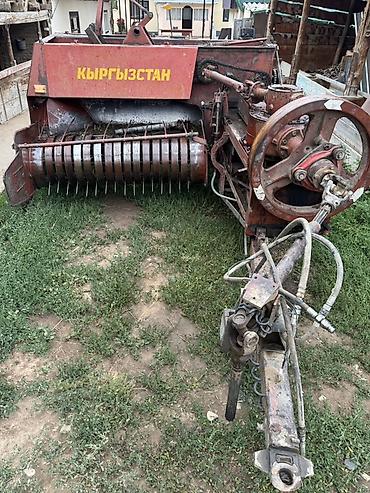 тракторы 92: Пресс‑подборщик «Кыргызстан» (тюковый, навесной на трактор ВОМ) - — 1