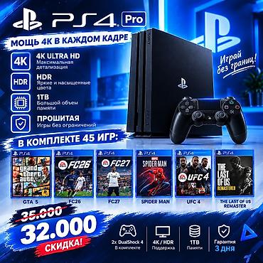 ps3 fat: Прошитая PlayStation 4 Pro 45игр🤯 Мощная игровая консоль с поддержкой — 1