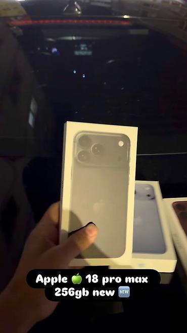 x 256: IPhone 18 Pro Max, Новый, 256 ГБ, Black Titanium, Коробка, 100 % — 2