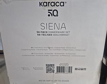 balıq satışı: 🍽️ Karaca Siena 56 parçalı yemək dəsti satılır. ✨ Yeni və zövqlü — 2