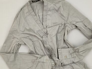 sukienka hm szara: Pretty Girl, Women's blouse, size L (EU 40)