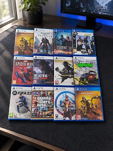 Spider-Man 2 (PS5) 2500 MK1 (PS5) 1700 Ghost of Tsushima (PS5) 2600