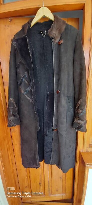 detskie sherstyanye palto: Пальто L (EU 40), цвет - Коричневый