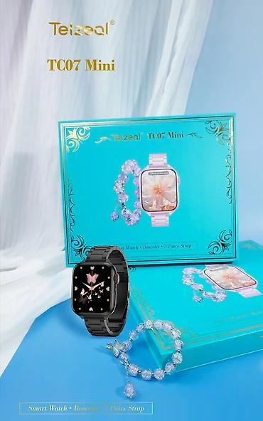 Kateqoriya: Smart saatlar Brend: No Brand Ad: Combo TC07 Mini black