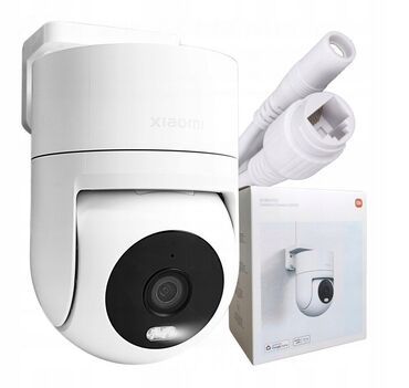 ip камеры gazer с датчиком температуры: Уличная поворотная камера Xiaomi CW300 в белом корпусе. Оснащена
