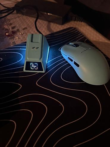 pentium komputer: AJAZZ x NACODEX AJ159 APEX simsiz oyun siçanı + maqnitli şarj bazası — 1