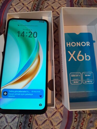 Haima: Honor X6b, 64 GB, rəng - Qara, İki sim kartlı