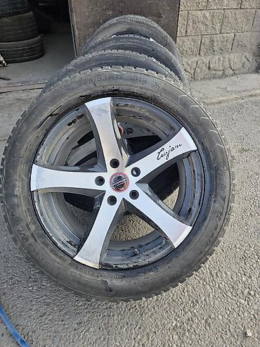 4 108: Колеса в сборе 225 / 55 / R 17, Зима, Б/у, Комплект, Легковые, Литые, отверстий - 5 — 2
