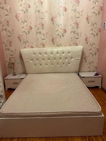 matras satisi: Yataq.satılır 250 azn.Matraslı+ bazası var. 2*1,6 ölçüsünde. Real — 1