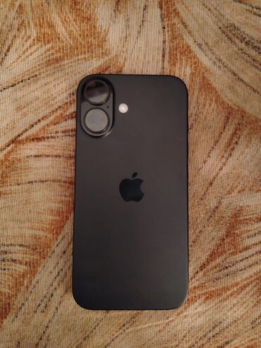 IPhone 16, 128 GB, Black Titanium, Zəmanət, Barmaq izi, Face ID
