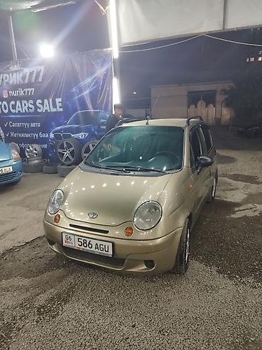 urban cruiser: Daewoo Matiz: 2010 г., 0.8 л, Механика, Бензин, Хэтчбэк — 1