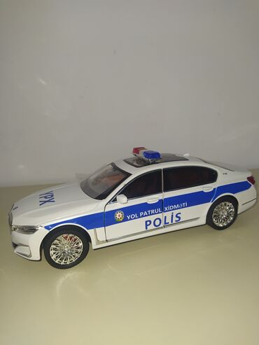 игрушечный металлический пистолет в бишкеке: Azerbaycan Yol Patrul Xidməti üslubunda polis maşını oyuncağı -
