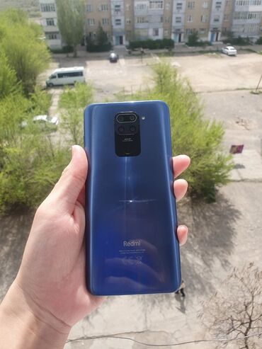 нот 9 с: Redmi, Redmi Note 9, Б/у, 64 ГБ, цвет - Синий, 2 SIM