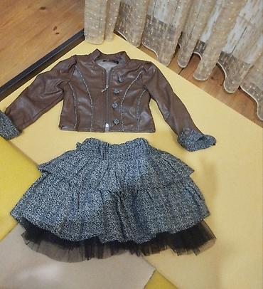 deri godəkcə: Jaket, Qız üçün, 3 - 4 yaş, Baby City — 1
