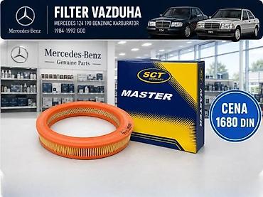 Filteri vazduha motora: FILTER VAZDUHA MERCEDES 124 190 | Filter vazduha Mercedes 124 190 je — 2