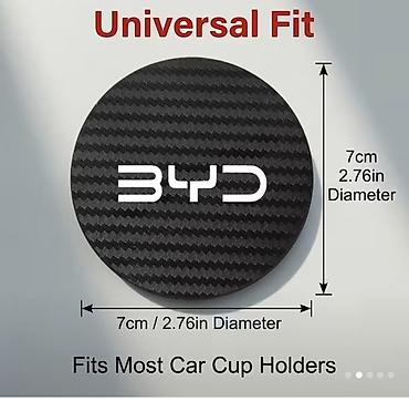 prius salon: BYD avtomobilləri üçün stəkanlıq altlığı (2 ədəd) - Təyinat — 2