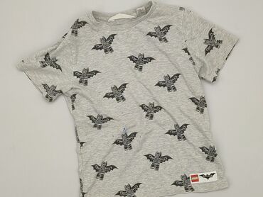 koszulka polo granatowa: T-shirt, H&M, 5-6 years, 110-116 cm, condition - Good