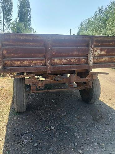 hibrit maşınlar: Kənd təsərrüfatı üçün ikioxlu traktor qoşqusu - Hidravlik — 3