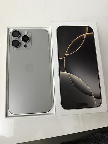 котёл б у: IPhone 16 Pro Max, Б/у, 512 ГБ, Natural Titanium, Коробка, 90 % — 1