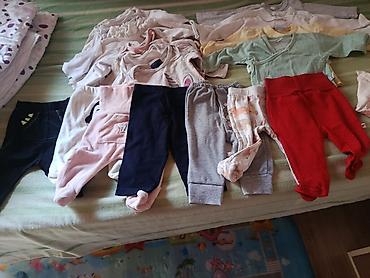 Paketi dečije odeće: Paket odeće za bebu celičina 68 Helankice 7 komada Zekice dug rukav 5 — 10