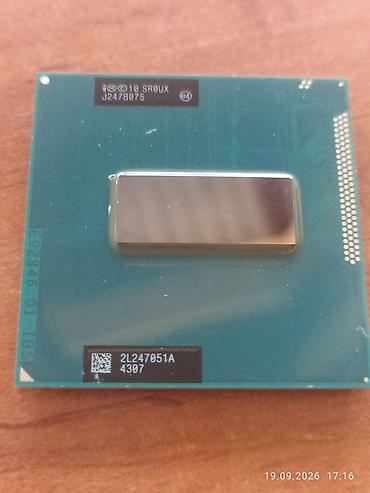 kontakt notebook: Intel mobil prosessor – SR0UX kodlu model Intel Core i7-3630QM Intel — 1