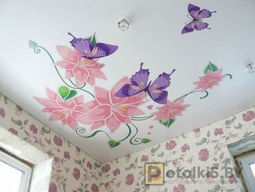 Натяжной потолок: Натяжной потолок Матовое, 3D потолки, Глянцевое Гарантия, Демонтаж, Монтаж — 6