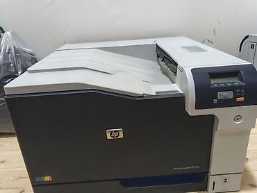 printer a3: HP Color LaserJet CP5225 KARTRİCLƏRİ DOLU rəngli lazer printer Ofis — 1